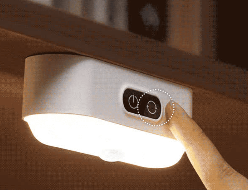 Luminous - Lámpara de noche elegante y activada por movimiento con brillo ajustable