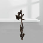 Amor Eterno y Fuerza | Escultura Figurativa | Decoración para el Hogar | Decoración Única
