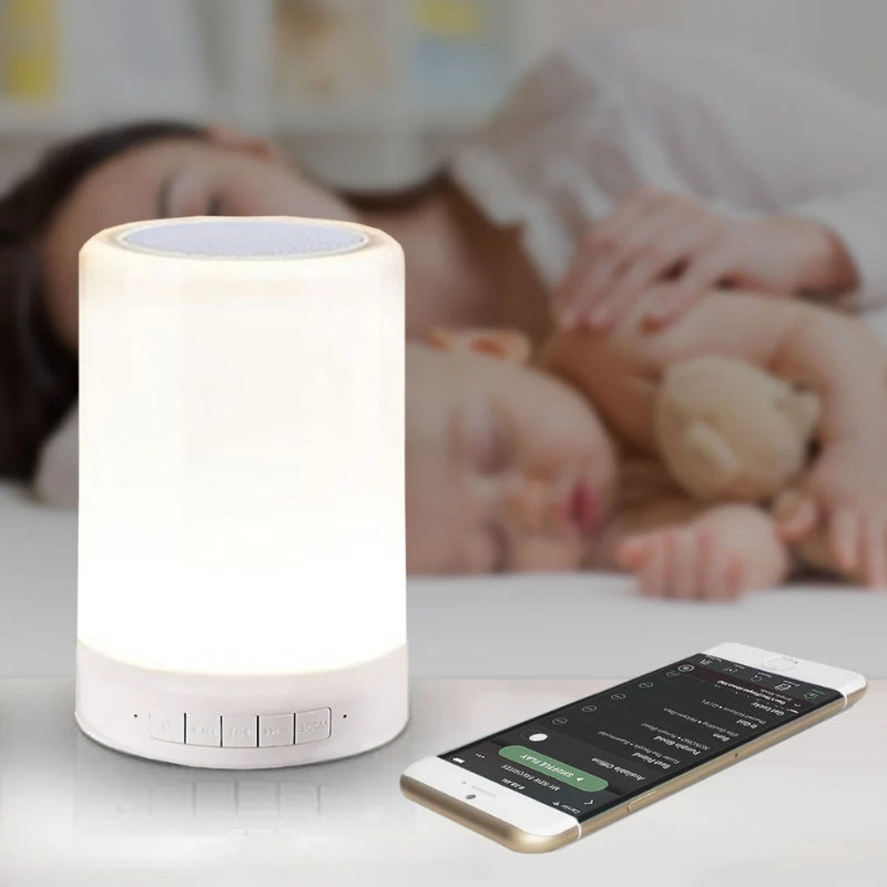 SoundGlow – Altavoz Bluetooth con lámpara de luz ambiental