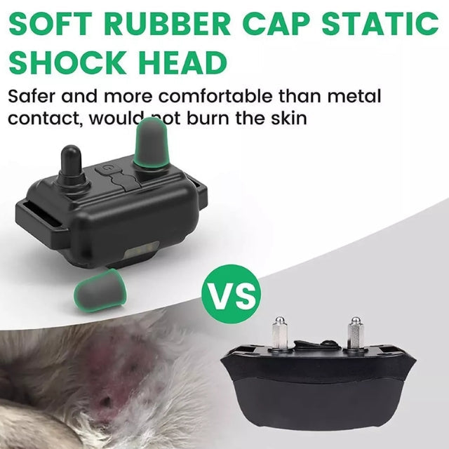 Collar E-eléctrico para Entrenamiento de Perros – Seguro, control remoto efectivo