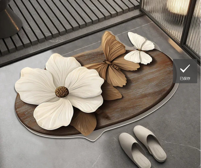 FloraStep™ – Alfombra de baño 3D con seguridad | 50% DESCUENTO
