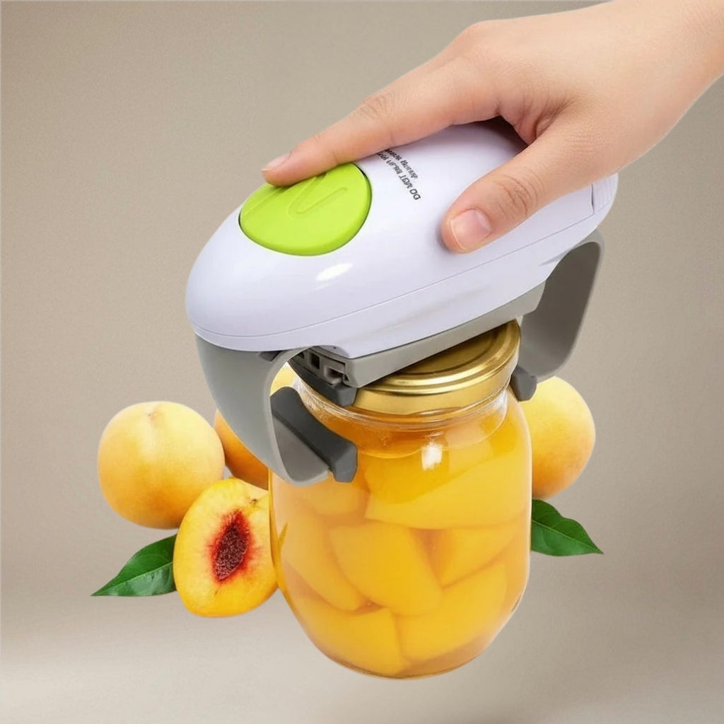 EasyOpen – Abrebotellas y tarros eléctrico para uso en cocina