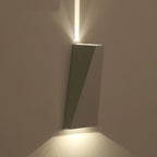 Luz de pared LED impermeable de 2 lámparas en forma de trapezio