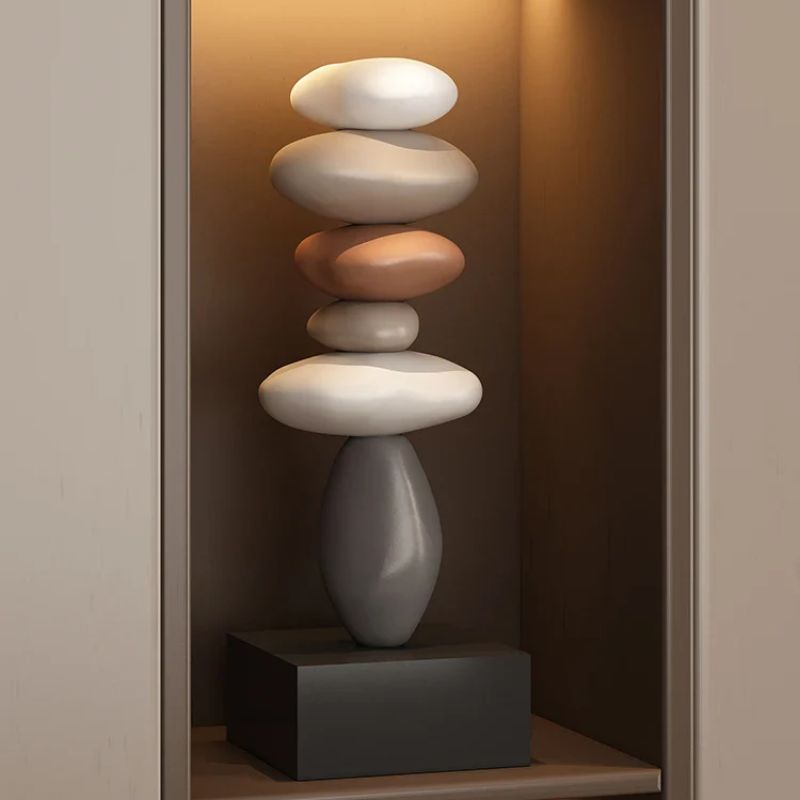 Kalsten | Escultura Balanture – Decoración Zen Moderna para un Ambiente Pacífico y Relajante