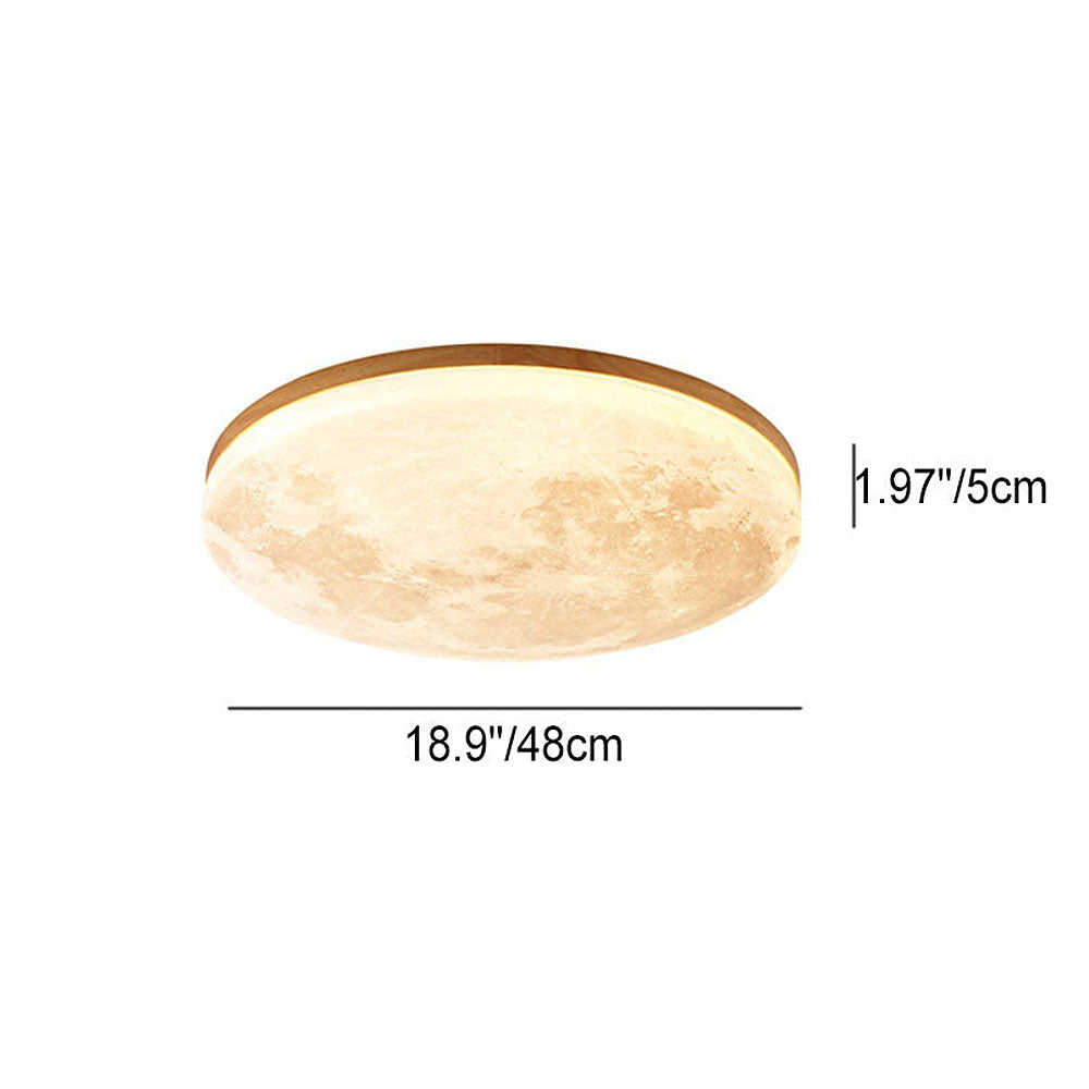 Lámpara de Techo LunarGlow – Iluminación Relajante de Luna para Cualquier Interior
