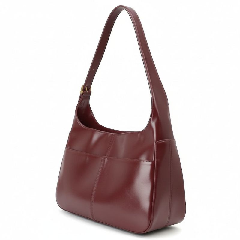 Bolso de Hombro Estructurado para Mujeres con Correa Ajustable