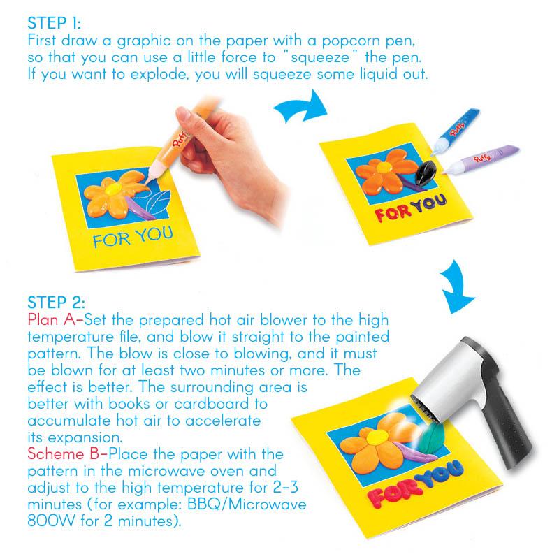 PopArt 10 ML - DIY Marcadores de Palomitas de Maíz (6 piezas) | 50% DESCUENTO