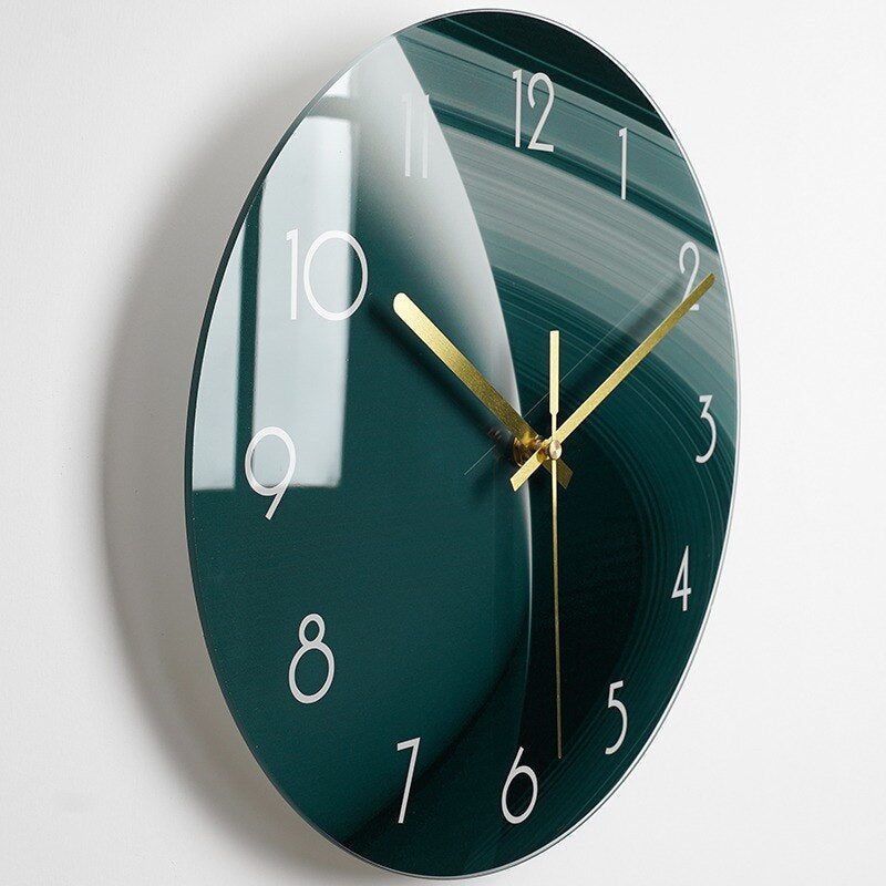 Lisslune | Reloj de Pared Elegante de Vidrio