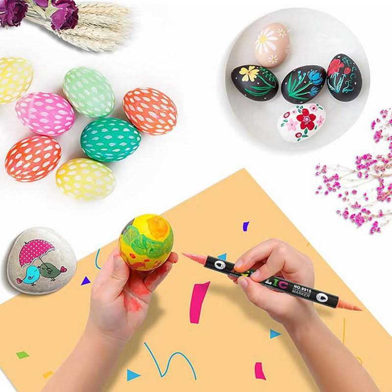 Marcadores de pintura acrílica para creaciones vibrantes