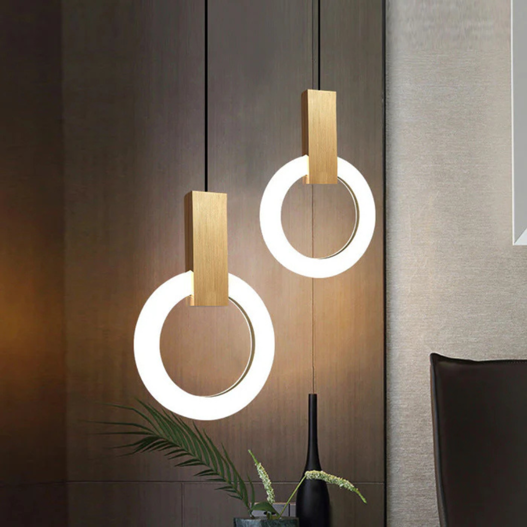 Lámpara colgante LED | Diseño escandinavo para interiores