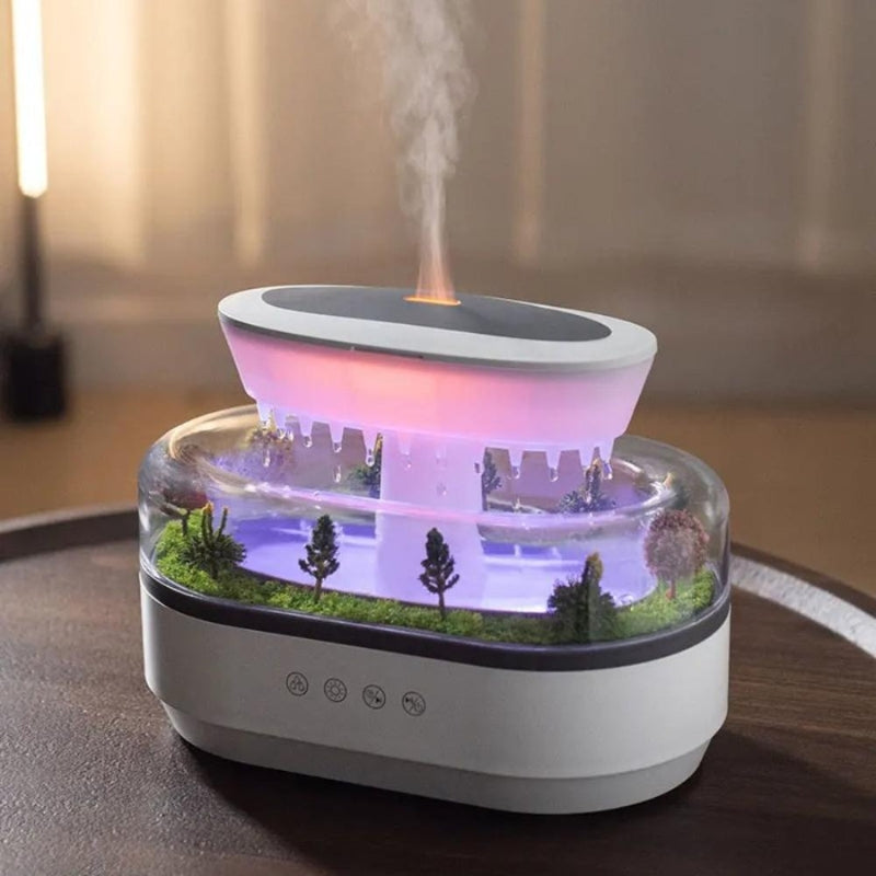 GlowMist – Difusor de Aroma Regnsky con Luz Nocturna LED Multicolor