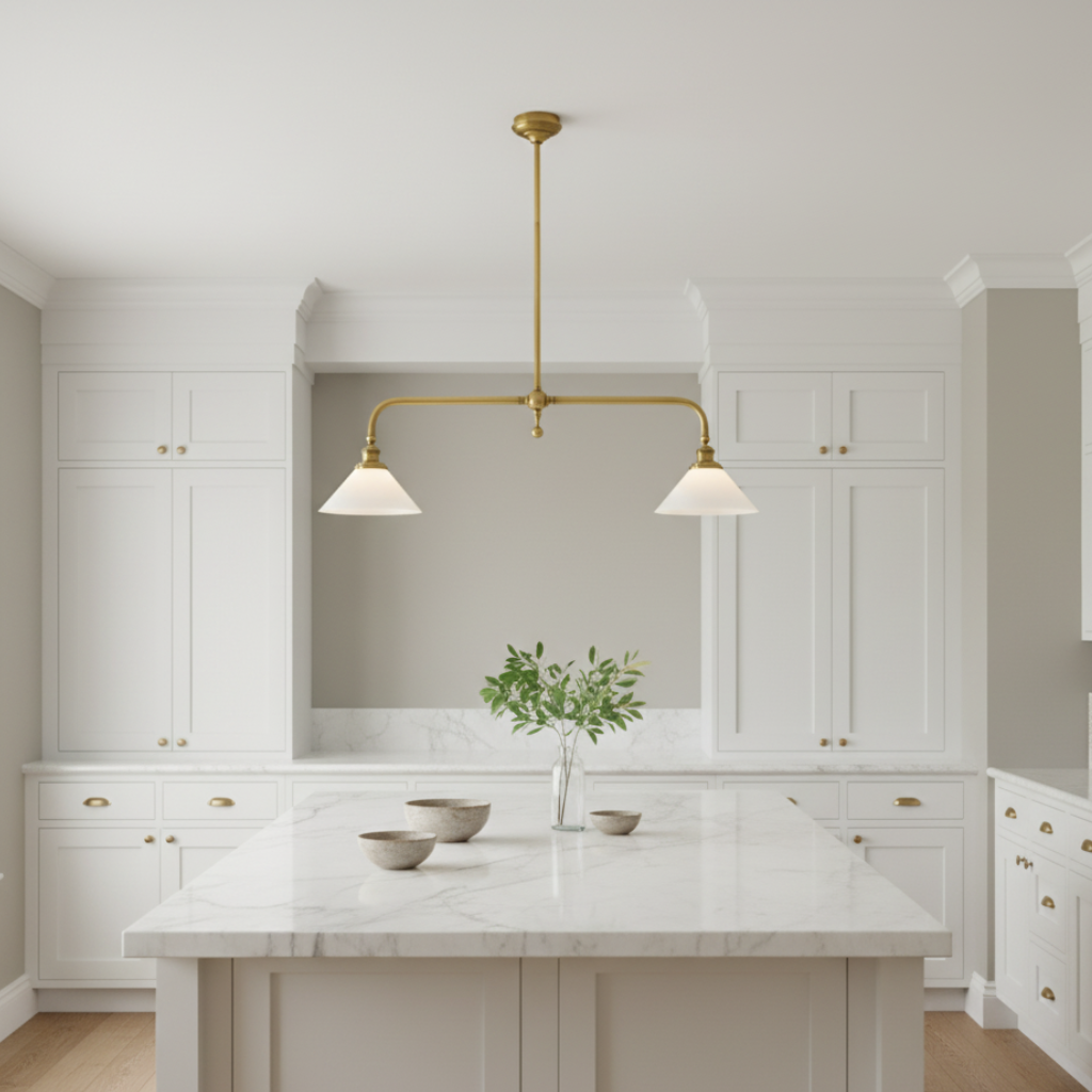 Bibliotheca | Iluminación Colgante de Cocina Elegante y Atemporal para Isla