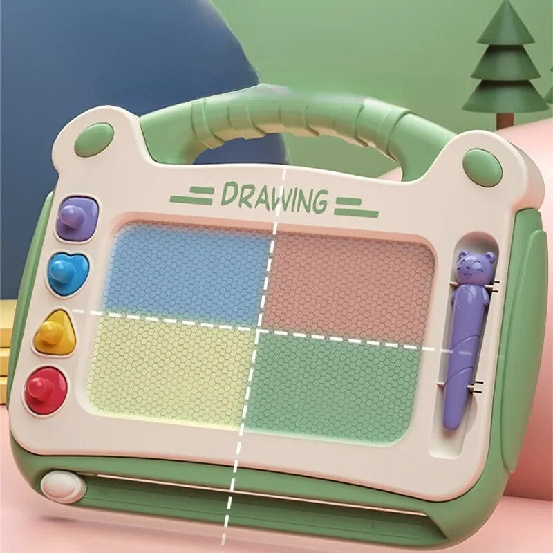 InspiDraw – Pizarra creativa de graffiti para niños con pantalla de dibujo reutilizable
