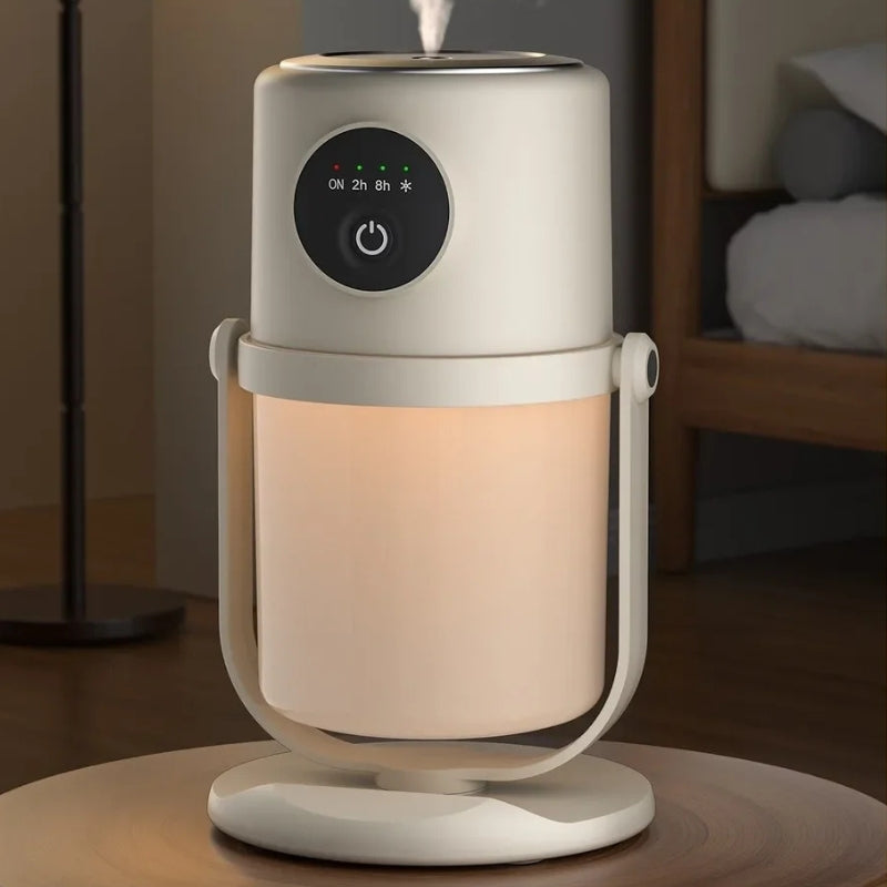 AirHaven - Humidificador con Cabezal Giratorio y Diseño Recargable