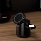 ChargeGlow – Cargador Inalámbrico Magsafe 3 en 1 con Lámpara Nocturna