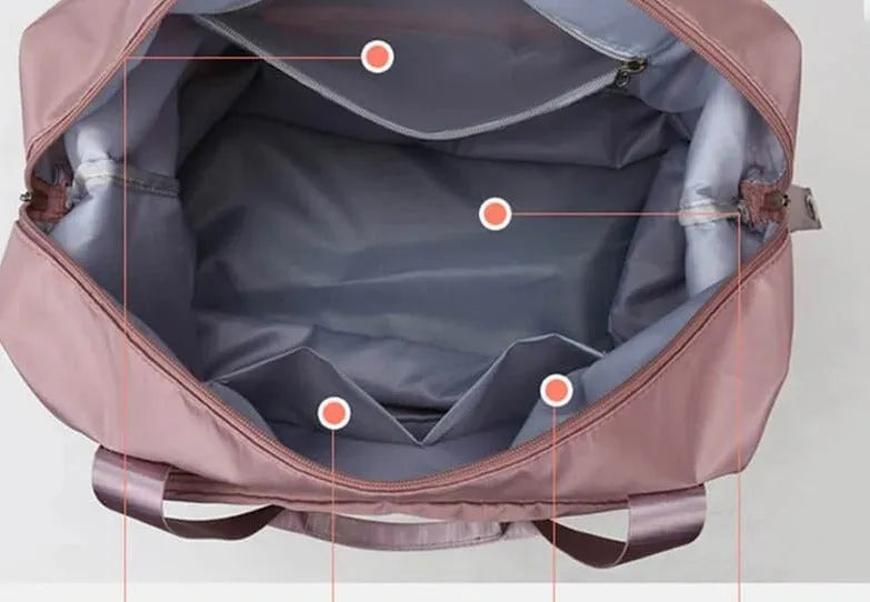 TravelBag Bolsa - Práctica - Alta Capacidad, Material Duradero - Perfecta para Viajar