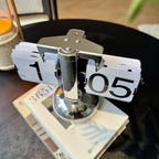 Reloj de Pared Retro Moderno - Elegante Reloj de Acero Inoxidable para Decoración del Hogar