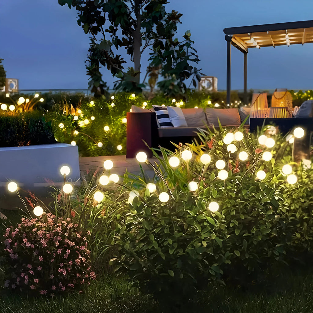 GlowWave – Luces de Jardín Solar oscilantes