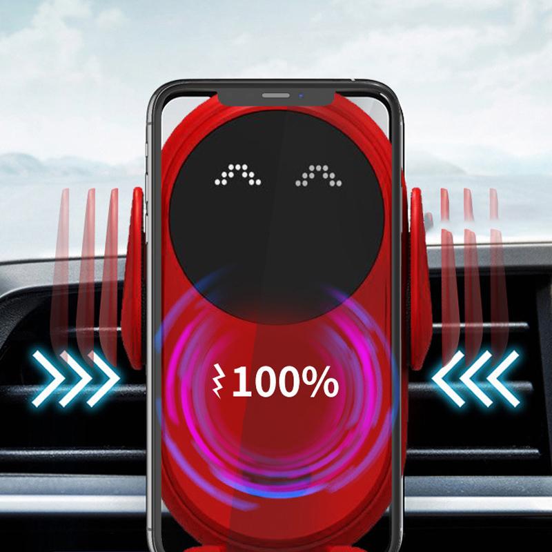 Soporte para teléfono en coche - Carga rápida de 15W y sujeción segura para smartphone | 50% DESCUENTO