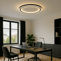 Lámpara de techo LED escandinava – Moderna, regulable y elegante para salón, comedor y pasillo