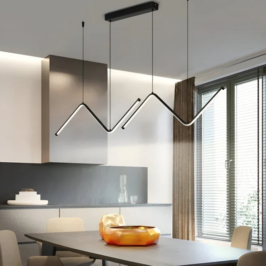 Lámpara colgante LED | Lámpara triangular para el hogar