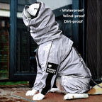 Skanto | Chaqueta de lluvia para perros cool, impermeable y para todo clima