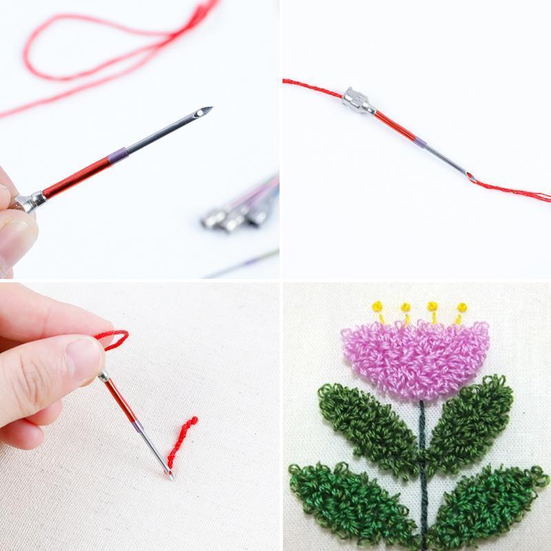 StitchMaster - Juego de agujas para bordado preciso y sin esfuerzo | 50% DESCUENTO
