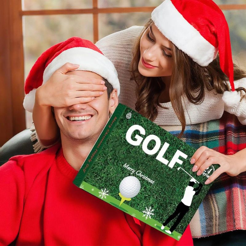 GolfTide - Set de Regalo de Calendario de Adviento de Golf