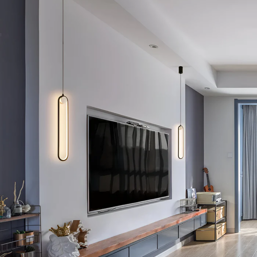 Lámpara colgante LED | Iluminación acogedora para interiores