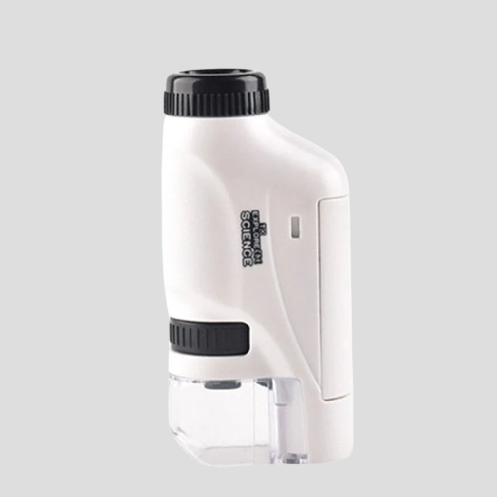 Microscopio de bolsillo para niños