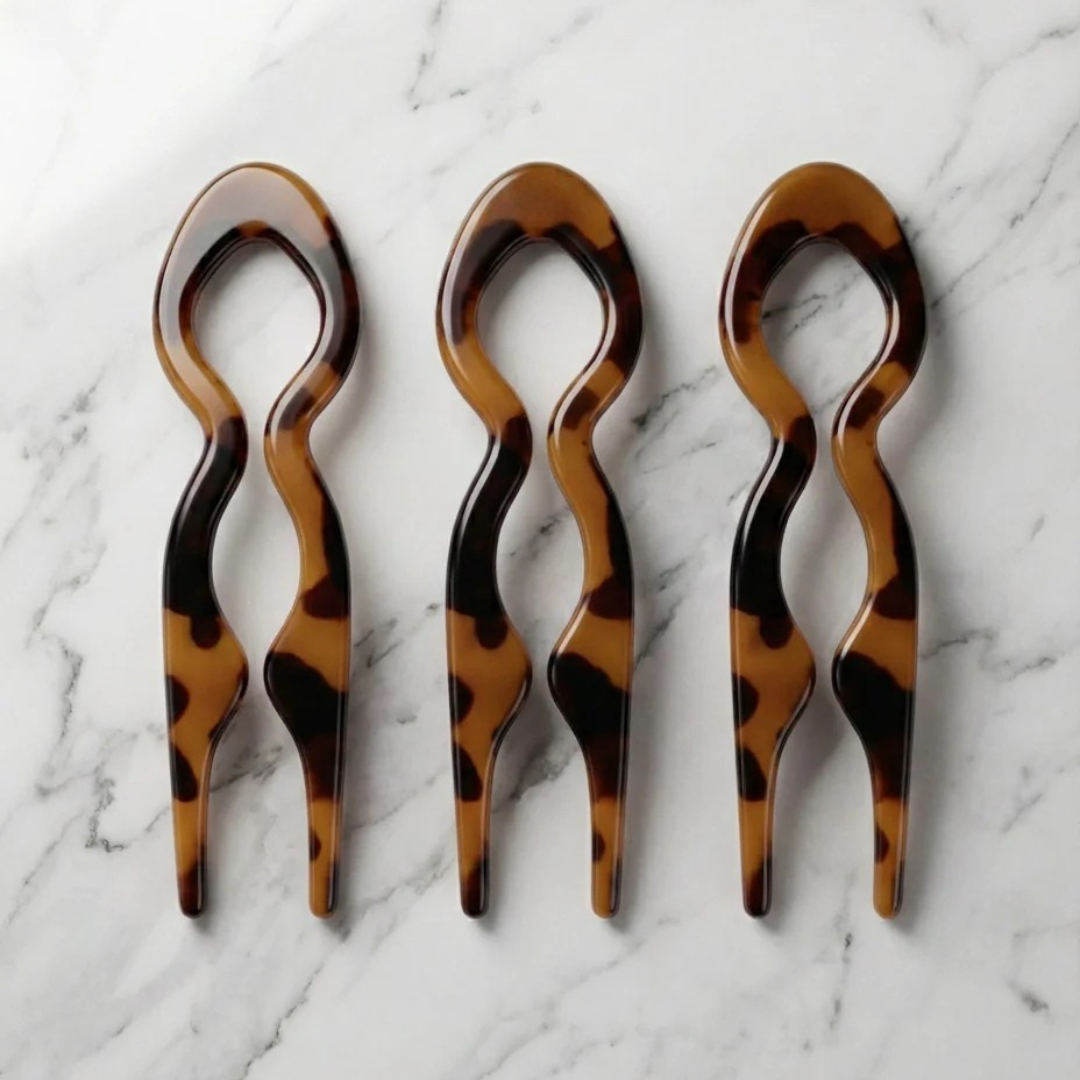 Pinzas para el Cabello Francesas (Lote de 3)