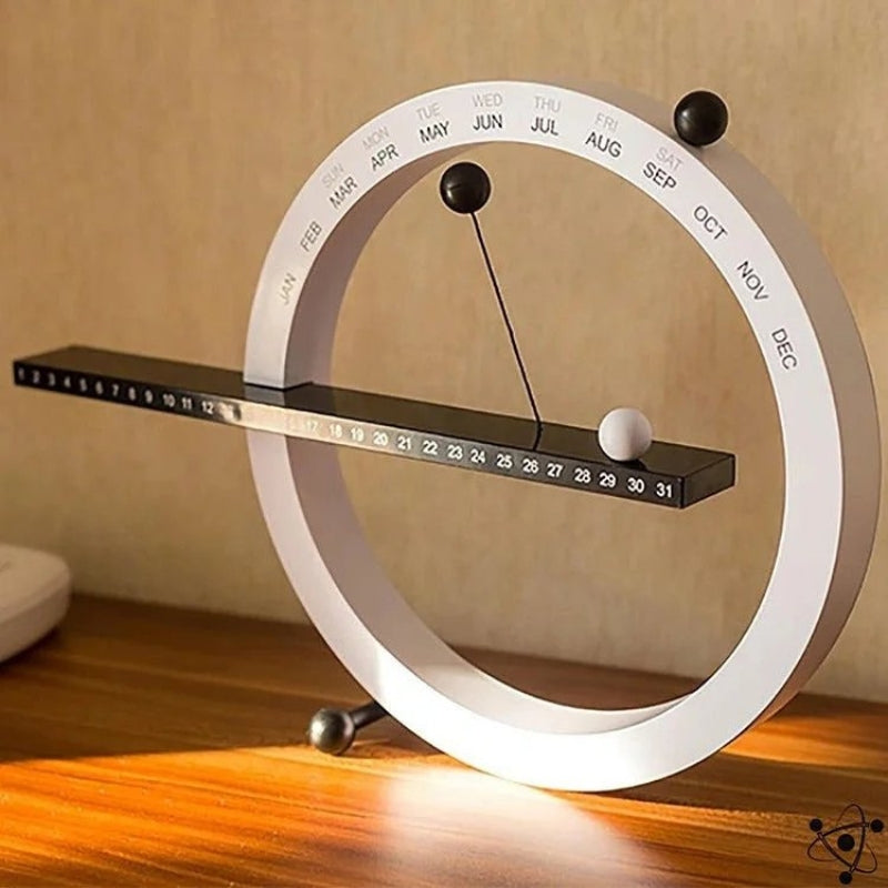 SilentTime – Calendario Perpetuo Magnético con Movimiento de Cuarzo Silencioso para Decoración del Hogar