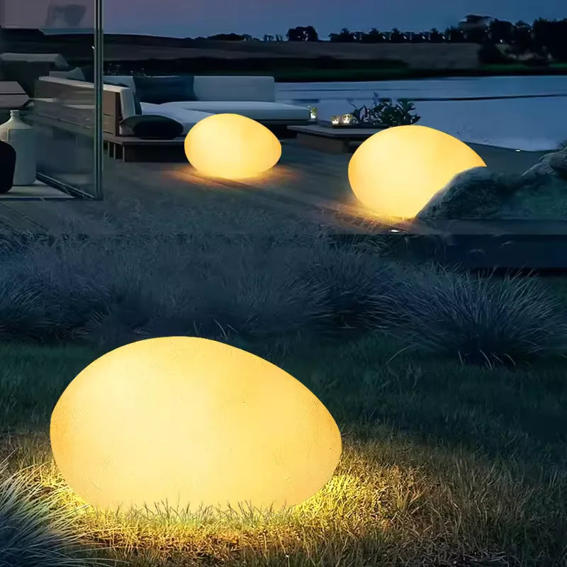 GlowStone – Luz de Jardín de Piedra