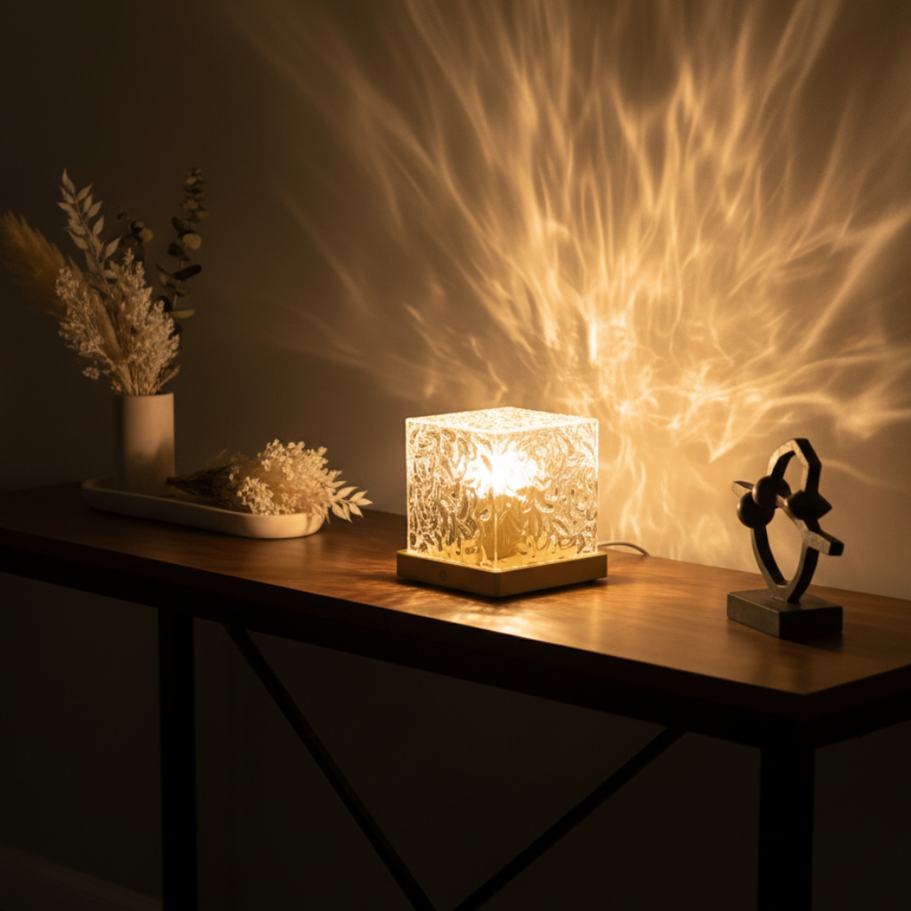 AuroraPrism | Caja de Luz LED Colorida y Encantadora con Patrones Personalizables