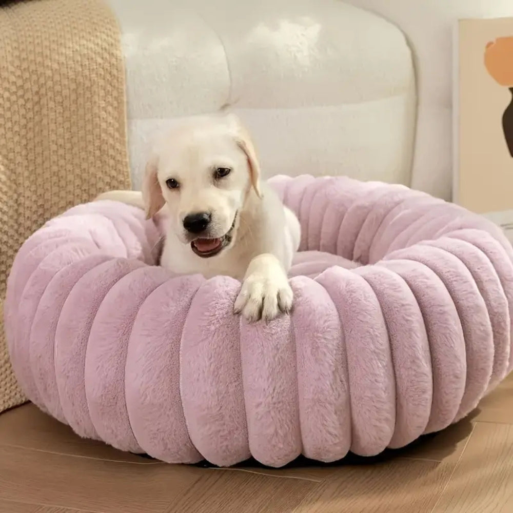 Cama Redonda Purrfectly Plush para Mascotas