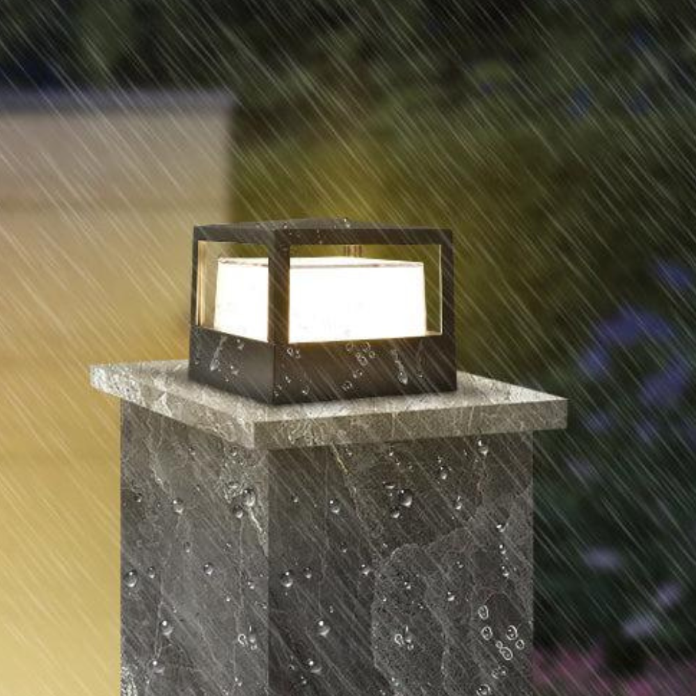 Luces LED Exteriores de Aluminio Impermeables | Iluminación Eficiente Energéticamente para Jardines o Patios