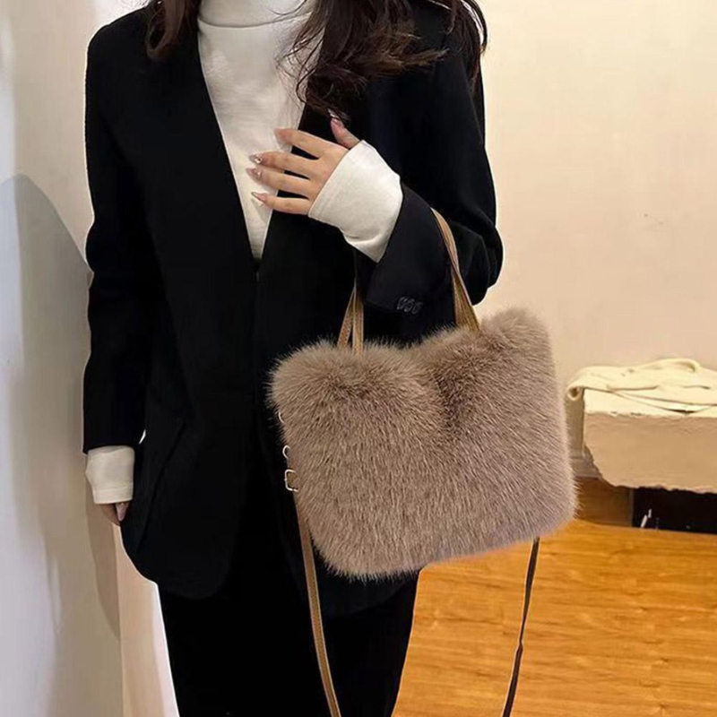 Kessira – Bolso de Mano con Asas y Correa de Hombro | Correa Ajustable y Desmontable para un Transporte Versátil | Accesorio Simple para el Día a Día | Tamaño Estándar | Beige, Caqui