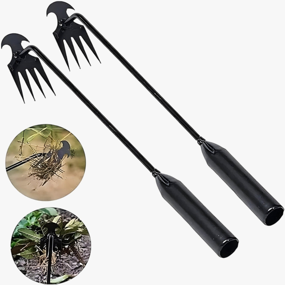 GardenMate - Desmalezadora multifuncional con mango ergonómico y eliminación eficiente de raíces