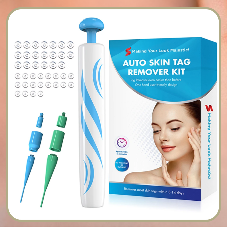Kalsten | DermaLinx Removedor de Verrugas | Eliminación Sin Dolor de Verrugas y Lunares | Para Uso en Casa | Sin Cirugía