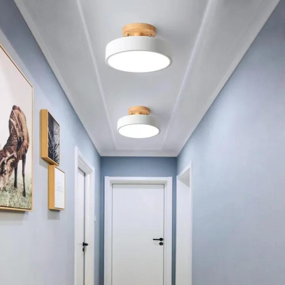 Aria | Lámpara de techo LED compacta y moderna