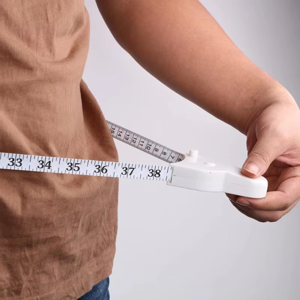 InstaMeasure - Cinta métrica retráctil con marcas dobles para mediciones precisas