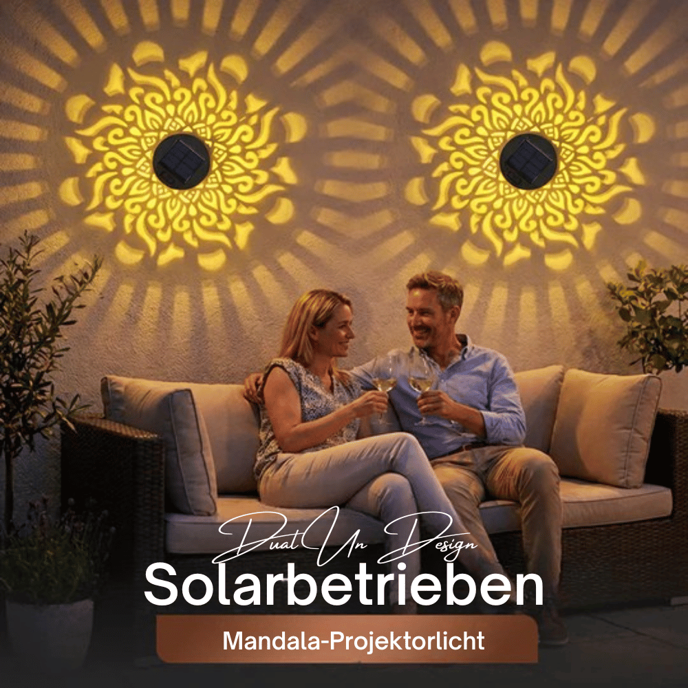 MandalaGlow — Lámpara Solar de Jardín | 50% DESCUENTO