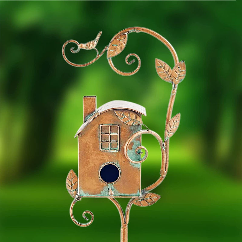 Estacas de Jardín en Forma de Casa para Aves | Bowlift