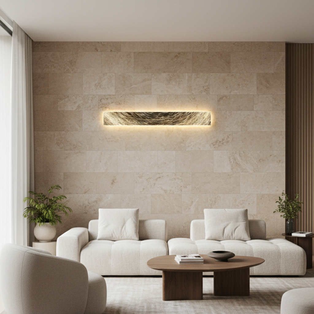 Lunare - Aplique de Pared LED Moderno con Diseño de Aluminio Lujo