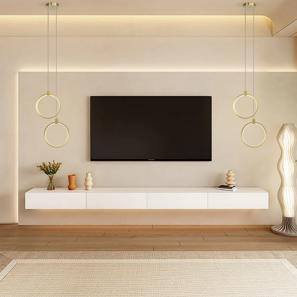 Lámpara colgante redonda | Iluminación interior