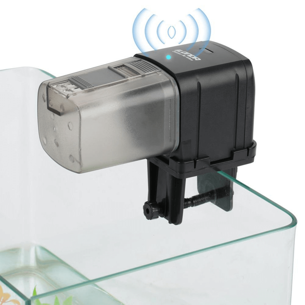Dispensador de Comida para Peces Inteligente