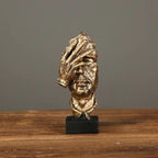 FaceArt – Escultura de Rostro Humano para Decoración del Hogar