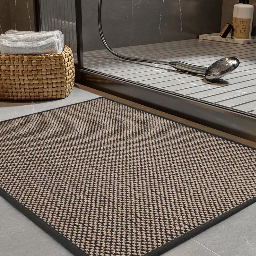 Alfombra de Baño Antideslizante de Confort Trenzado