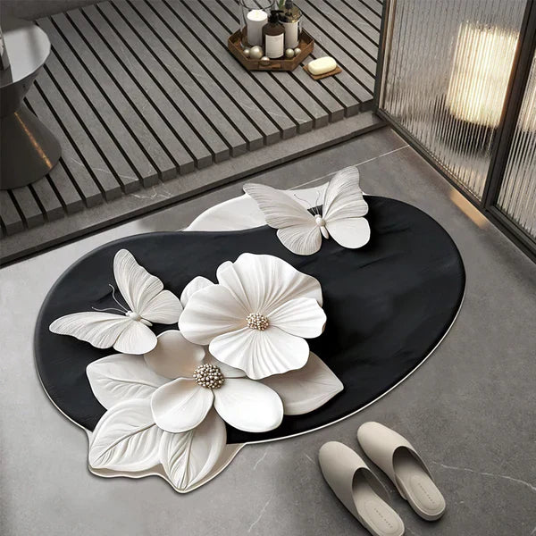 FloraStep™ – Alfombra de baño 3D con seguridad | 50% DESCUENTO