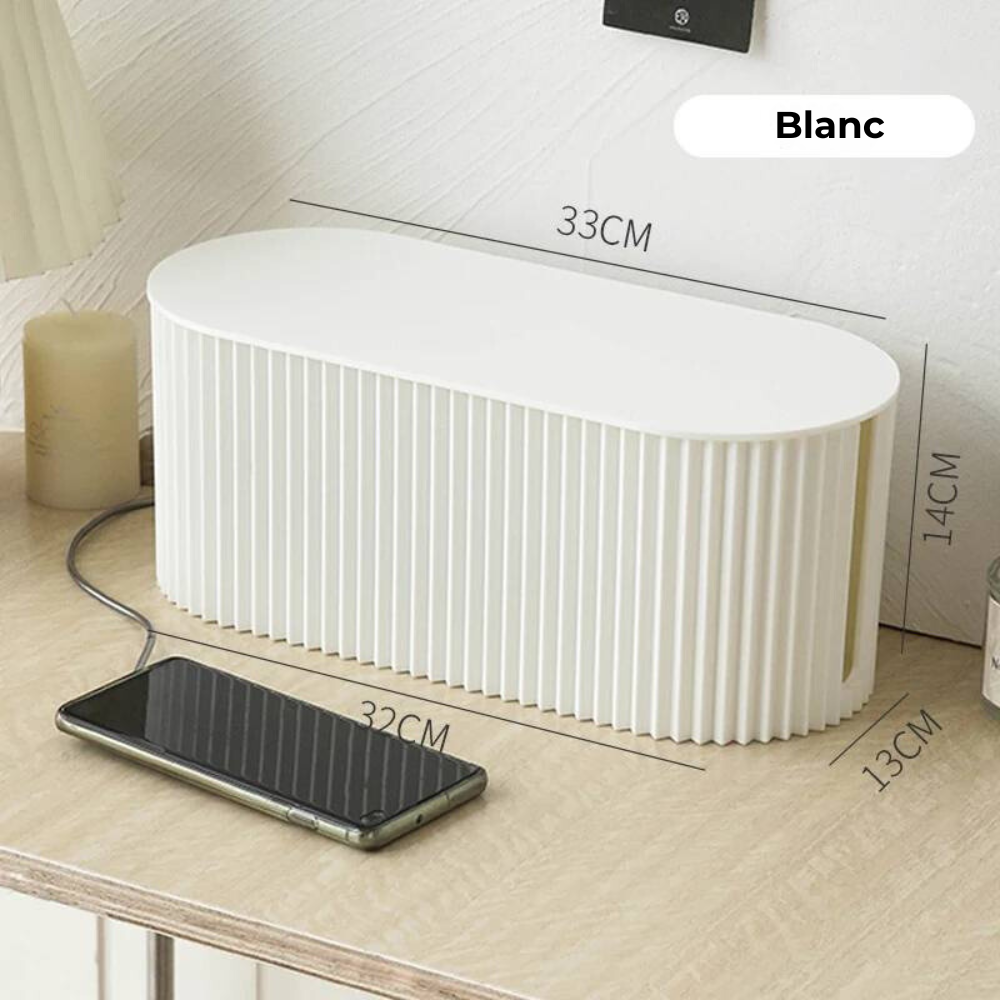 CâbleBox - Almacenamiento de tendencia y minimalista